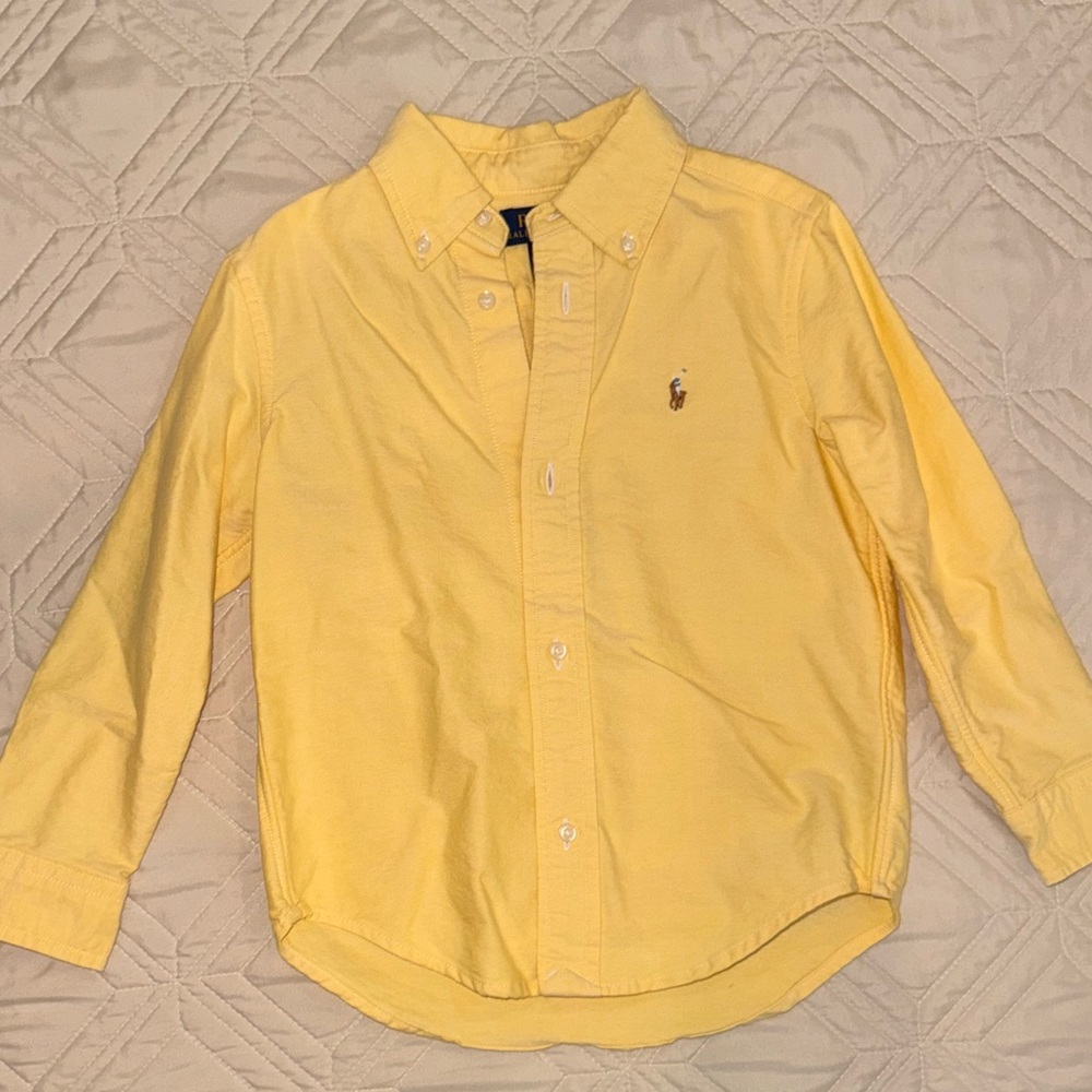 Polo Ralph Lauren Long Sleeve Oxford Button Down Shirt